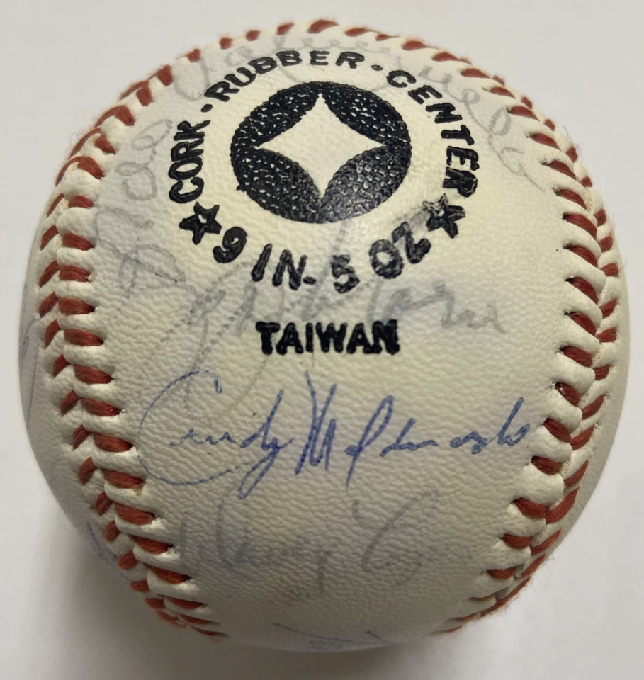 1981 Los Angeles Dodgers World Series Champs Team Signed Baseball Valenzuela Cey - Image 3 of 4