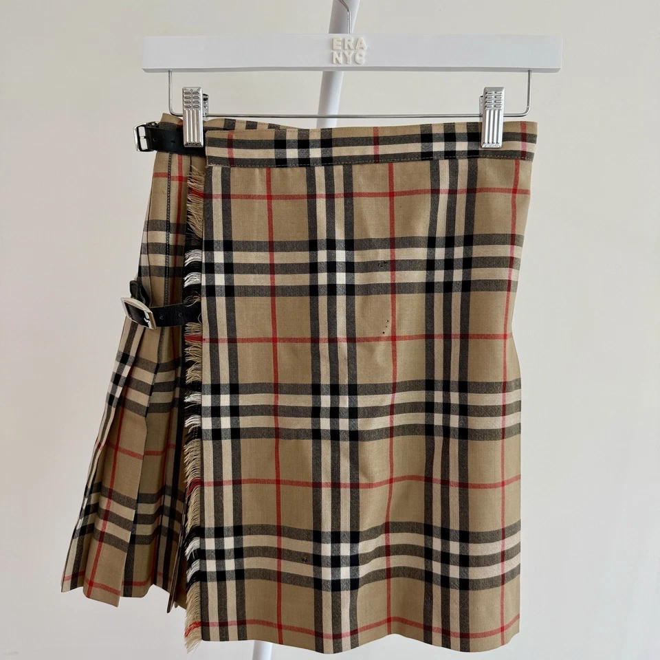 Minifalda Burberry London Check talla XS-S Foto 2 de 4