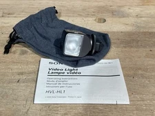 Sony HVL-HL1 Video Light for Camcorder Handycam 7.2v Camera Light