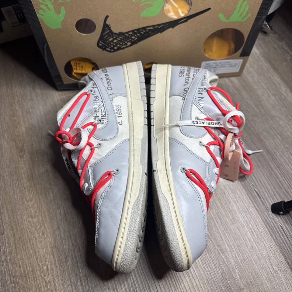 Size 14 - Off-White x Nike Dunk Low Lot 06 of 50 - Image 3 of 4