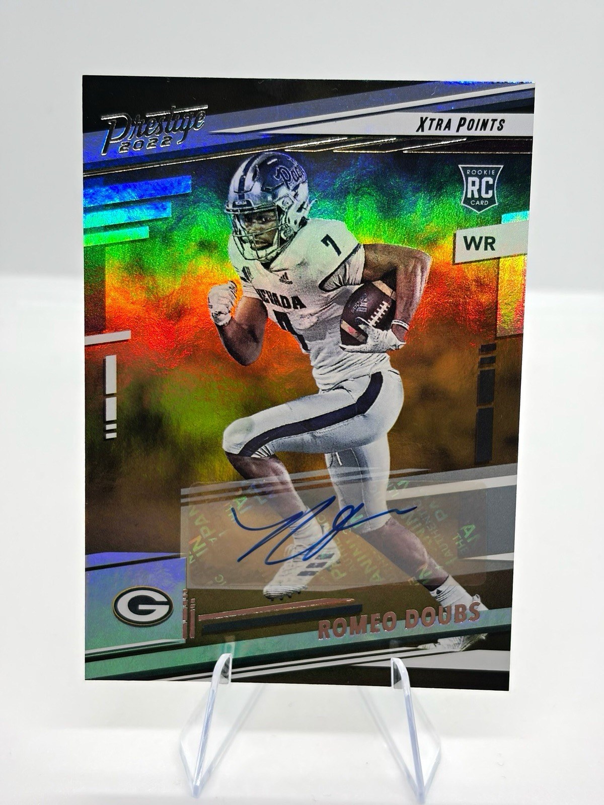 Romeo Doubs Panini Prestige #329 Autograph Xtra Points Premium