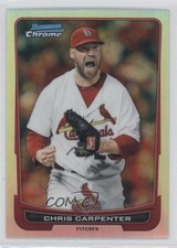 2012 Bowman Chrome Refractor Chris Carpenter #169 0a1