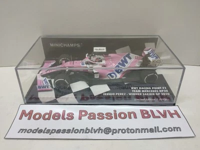BWT RP20 Perez Sakhir GP 2020 1/43 Minichamps - Photo 1/4
