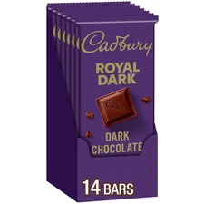 ROYAL DARK Dark Chocolate Candy Bars, 3.5 Oz (14 Count)