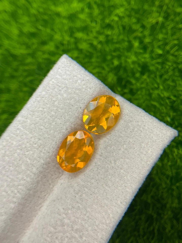3.30ct natural top quality mexican fire opal loose gemstone - Photo 2/2