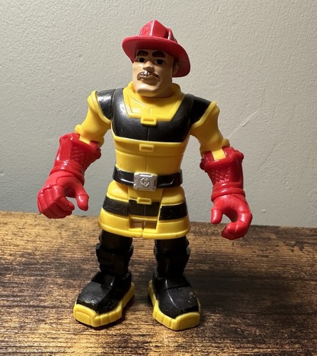 Fisher Price 2010 Rescue Heroes Billy Blazes Firefighter Action Figure
