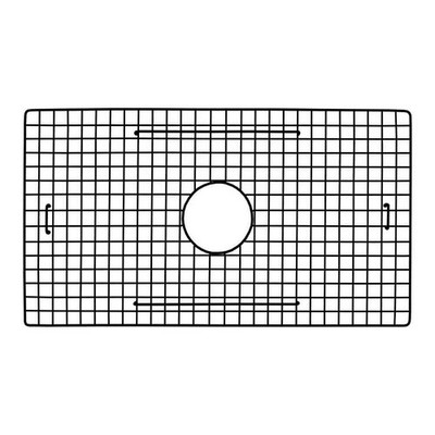 Native Trails GR2614-MB 25.75'' x 14.25'' Bottom Grid Matte Black