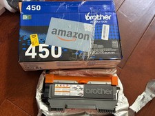 Brother TN450 High Yield Black Toner Cartridge Genuine OEM New Open Box