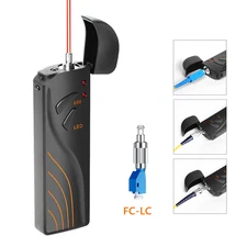 5mW Visual Fault Locator 5KM-VFL FTTH Fiber Optic Testing Pen Red Light Source