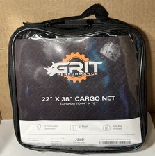 Heavy Duty Bungee Mesh CARGO NET & CLIPS Stretches Roof Rack Trunk