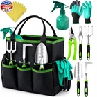 Heavy Duty Gardening Tools - Gardening Gifts for Women, Men, Mom, Dad - Durable,