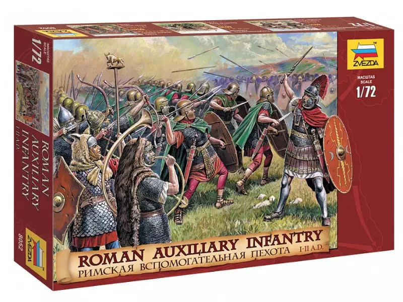 ZVEZDA Infanterie auxiliaire romaine - 1/72 - ZVEZDA 8052