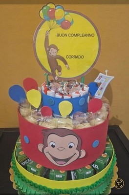   Personalisierte Süßigkeitenkuchen - Geschenkidee für Partys und Geburtstage  