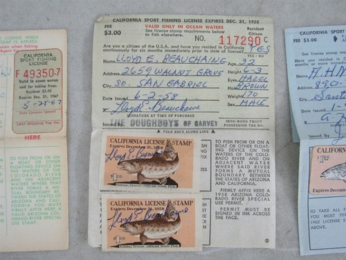 Nystamps US Revenue California Duck stamp & license collection high cost a11on - Picture 4 of 11