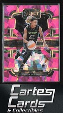 Jordan Horston 2024 Panini Select WNBA #82 Prizms Pink Ice Seattle Storm