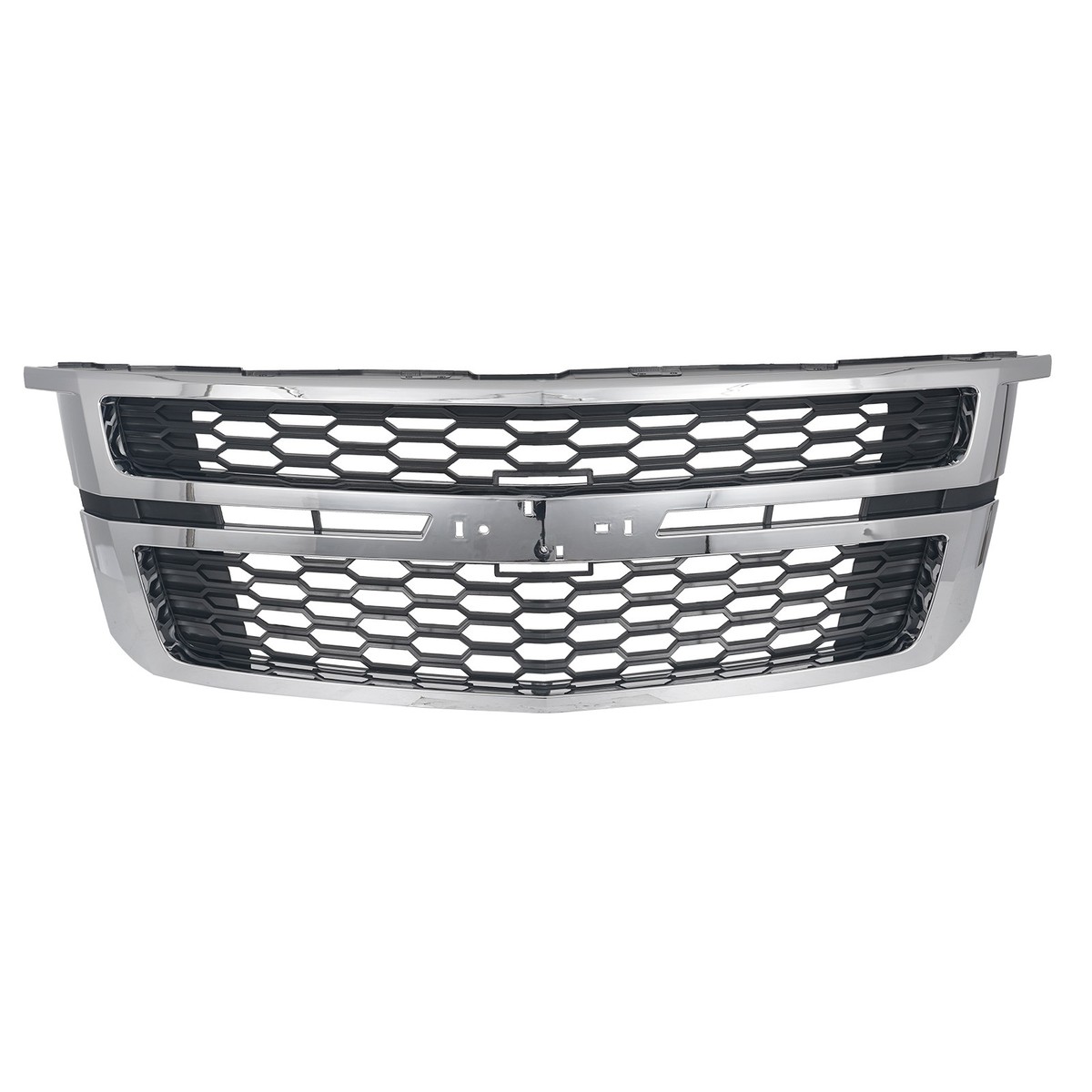 For 2015-2020 Chevrolet Chevy Tahoe Suburban Front Upper Grille