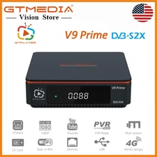 GTMEDIA Full HD FTA Satellite Receiver DVB-S2/S2X Sat Decoder HEVC H.265 PVR DVR