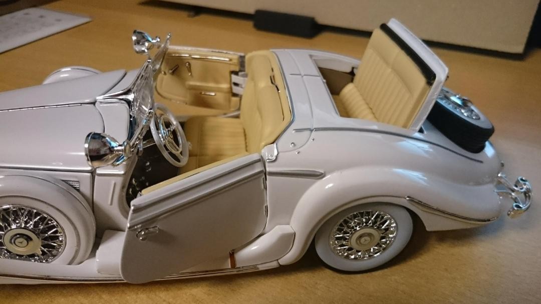 1/18 メルセデスベンツ500K 白 Specialroadster1936 1/18 Mercedes-Benz 500K White Specialroadster1936 | eBay
