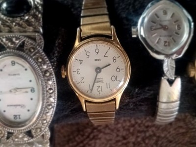 Timex Quartz Vintage Wristwatch Lot - 3 Mixed Styles