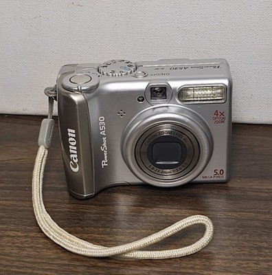 Canon PowerShot A530 Digital Camera -FOR PARTS- | eBay