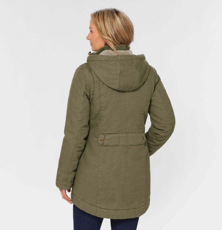 TOP SELLING Du.luth Women's Superior Fire Hose Insulated Parka, Loden