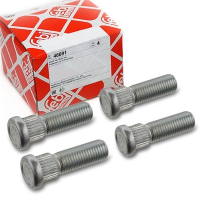 4x ORIGINAL FEBI RADBOLZEN BOLZEN RADSCHRAUBE SMART CITROEN PEUGEOT 33499