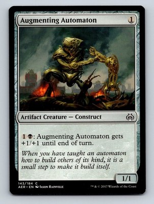 MTG Magic The Gathering Aether Revolt  Augmenting Automaton Regula
