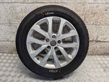 RENAULT KADJAR 2018 17" INCH ALLOY WHEEL WITH DAMAGED TYRE