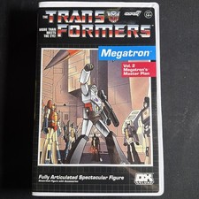 Transformers Super7 Megatron Ultimates Deluxe Action Figure In VHS clamshell