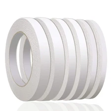 Aniann 236 Yards Double Sided Tape for Crafts, 6 Rolls Two Sided Tapes for Ar...