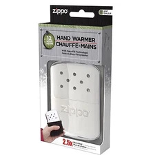 Chrome Zippo Refillable Deluxe Hand Warmer with Fill Cup & Warming Bag