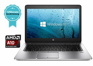 HP Elitebook 725 G2 12,5'' 4GB 320GB  A8-7150B R5  DisplayPort BT Windows 10 Pro