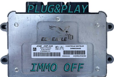 Steuergerät ECU Peugeot 206 1.4 21585944-4 A 21585944-4A SW9663394480, J34P-AAE