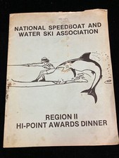 1975 NATIONAL SPEEDBOAT AND WATER SKI ASSOCIATION HI-POINTS AWARDS DINNER,REG II