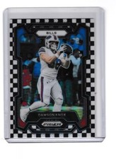 2023 Panini Prizm Black & White Checkerboard Prizm Dawson Knox
