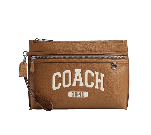 Coach Y2K SoHo Lynn Black Shoulder Bag Buckle Accent Inner Pockets
