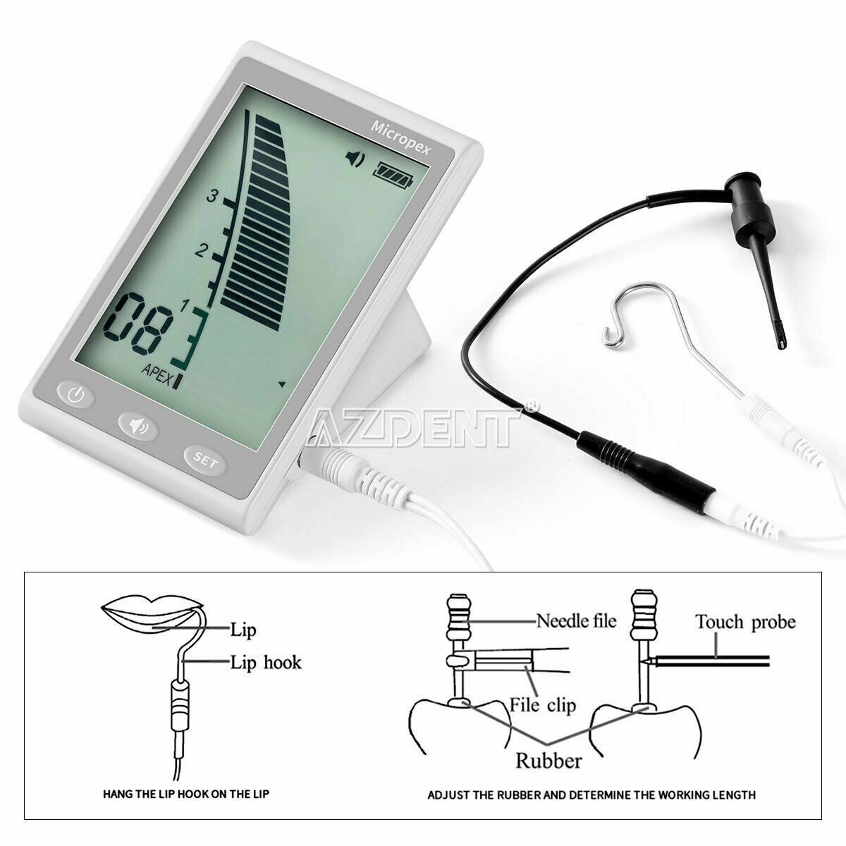 Electronic Dental Endo Apex Locator Root Canal Instruments Electronic Dental Endo Apex Locator Root Canal Instruments