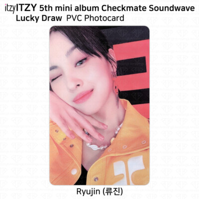 ITZY 5th Mini Album Checkmate Official Lucky Draw Polaroid