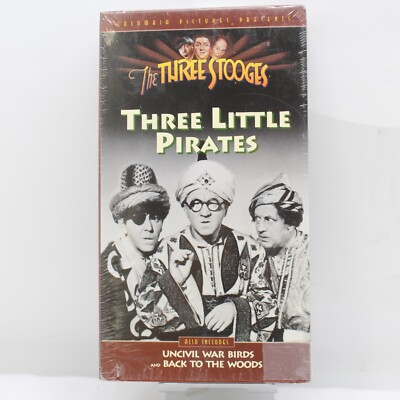 The Three Stooges - Three Little Pirates (VHS, 1994) 43396902732| eBay