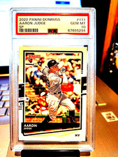 2020 AARON JUDGE PANINI DONRUSS SP. #111 GEM MT 10 
