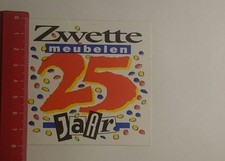 Aufkleber/Sticker: Zwette Meubelen 25 Jaar (230117123)