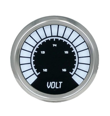 Intellitronix BS9015W Voltmeter Gauge LED Analog Bar Graph 7.0-25.5 V 0.1 V Incr