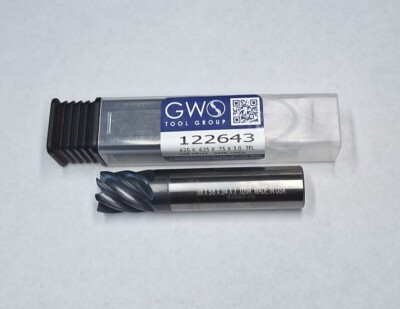 5/8'' CARBIDE 7 FLUTE END MILL nACo COATED HIGH PERFORMANCE CNC CUTTING TOOLS