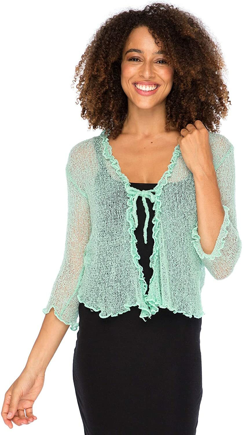 Back From Bali Womens Sheer Shrug 