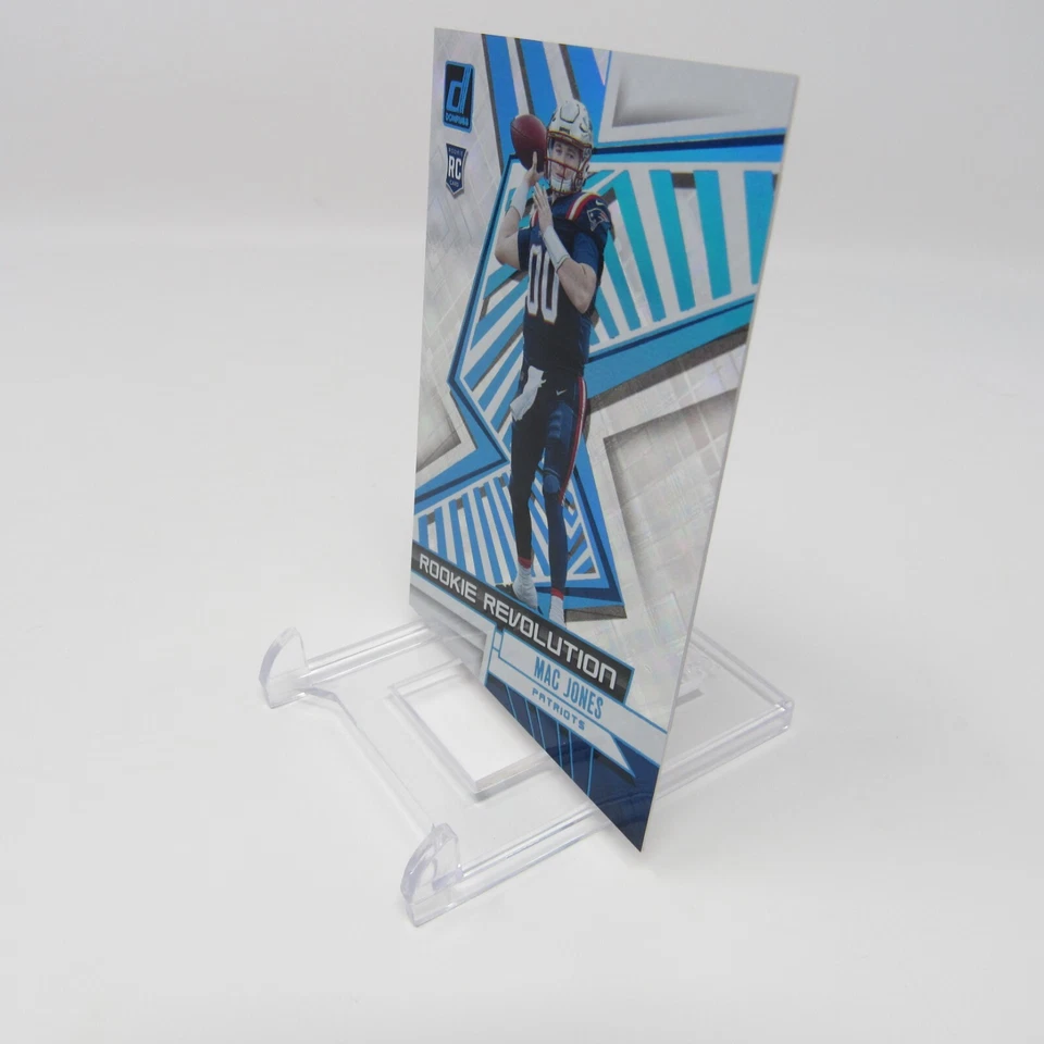 2021 Panini Donruss Mac Jones Rookie Revolution Cosmic RC 05/100 SP REV-MJO - Image 4 of 4