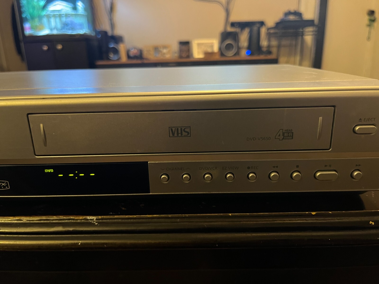 Samsung VCR DVD Combo Model DVDV5650 No Remote Tested/Works Read