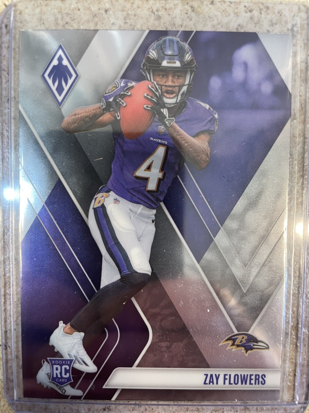 Zay Flowers 2023 Panini Phoenix Base Rookie Baltimore Ravens #108