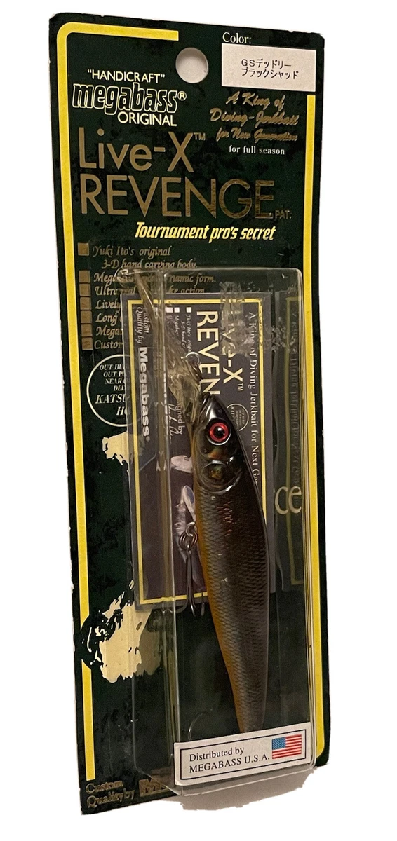 Live-X REVENGE devil or angel 非売品 megabass live x revenge products for sale | eBay