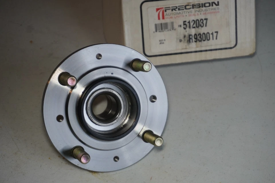 PN 512037 - Cojinete de rueda y buje para Eagle Summit 1991-1992 / Mitsubishi Mirage Foto 2 de 4