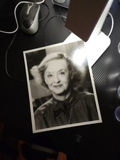 Bete Davis original Autogramm